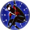 spiderman miles artwork 3s wall clock