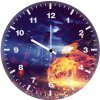 ghost rider ride y4 wall clock