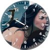 wonder woman new paint artwork 65 wall clock