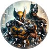 deadpool and batman unlikely alliance oh wall clock