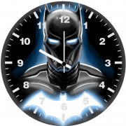 iron batman artwork aw wall clock
