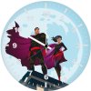 superhero couple k2 wall clock