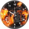 ghost rider roaring bike r5 wall clock