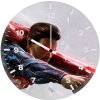 superman digital art hd 97 wall clock