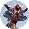 miles morales new arts fh wall clock