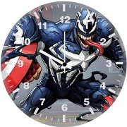 venomized captain america 6l wall clock