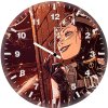 bat and cat 1n wall clock
