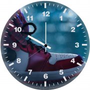 air jordan 1 miles morales pt wall clock