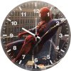 spiderman spider web da wall clock