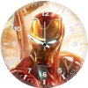 iron man looking hc wall clock