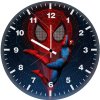 spider man weaving his web cl wall clock