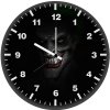 joker dark minimalism rx wall clock