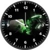 batman superman punch ak wall clock