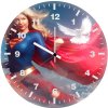 supergirl and doves sd wall clock