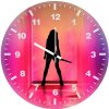 wonder woman 84 colorful poster zo wall clock