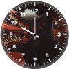 venom illustration new er wall clock