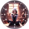 spiderwoman gwen ax wall clock