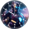 cybernetic iron man ls wall clock