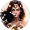wonder woman 00 wall clock