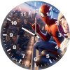 gwen stacy and spiderman together d4 wall clock