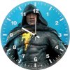 black adam with divine power op wall clock
