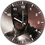 batman coming artworks lt wall clock