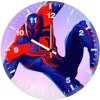 spiderman 2099 in spider verse gi wall clock