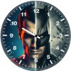 batman and superman dynamic clash cc wall clock