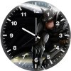 batman illustration new v8 wall clock
