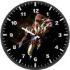 iron man giving rose ly wall clock