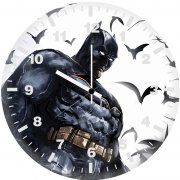 batman above cy wall clock