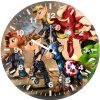 pony avengers equestria mightiest heroes i9 wall clock