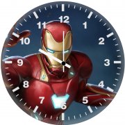 art iron man 3c wall clock