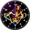 wonder woman minimal su wall clock