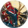 new spiderman art fq wall clock