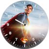 superman flight of the hero ve wall clock