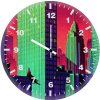 batman wayne tower 6l wall clock