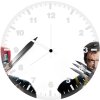 deadpool and wolverine official duo poster xn wall clock