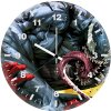 venom artworks mc wall clock