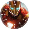 marvel iron man p0 wall clock