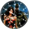 batman wonder woman art g5 wall clock