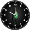 green lantern pixel art s3 wall clock