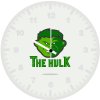 hulk minimal logo 9m wall clock