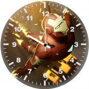 iron man tech suit ma wall clock