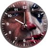arthur fleck joker closeup 5a wall clock
