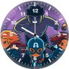 little avengers wv wall clock