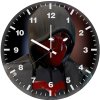 red hood glowing eyes p6 wall clock