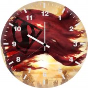 death of superman rf wall clock