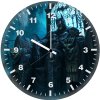 batman watcher qr wall clock
