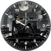 catwoman art jy wall clock